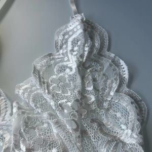 Boutique Intimates Sleepwear Sexy Lace Teddy Lingerie Deep V Plunge Sheer Poshmark